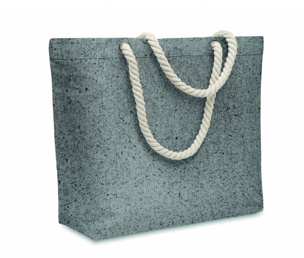 Logo trade advertising products image of: Cord handle beach bag 220gr/m²